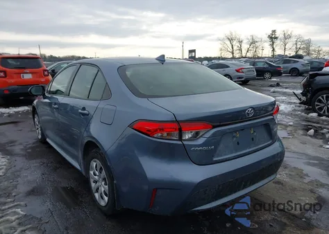 2020 Toyota Corolla Le from USA, damaged, VIN JTDEPRAE4LJ092065